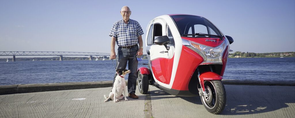 Urban kabinescooter